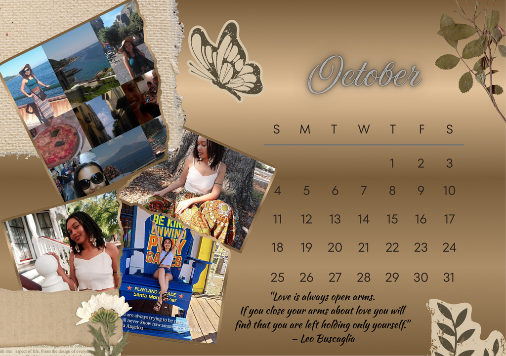 Keepsake Calendar