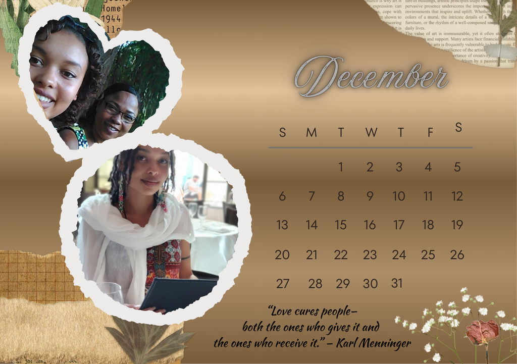 Keepsake Calendar