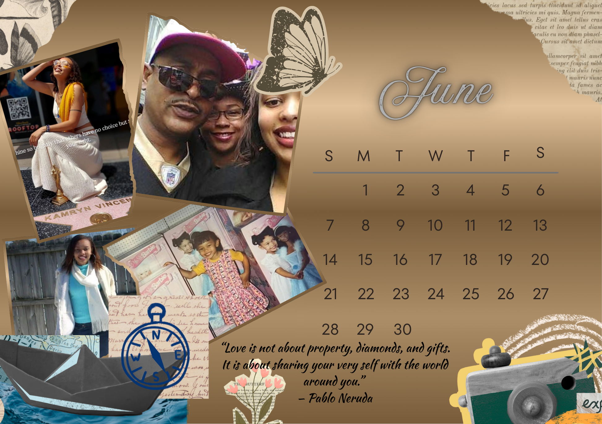 Keepsake Calendar